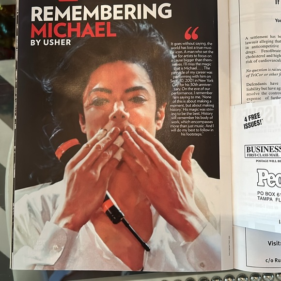 People Magazine - The Talent and Tragedy - Michael Jackson - Picture 4 of 9